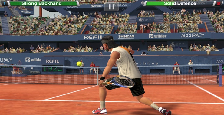 Virtua Tennis Challenge game screenshot