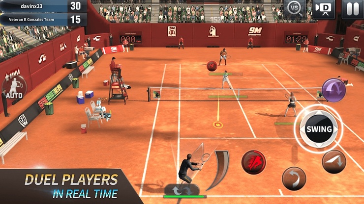Ultimate Tennis game screenshot