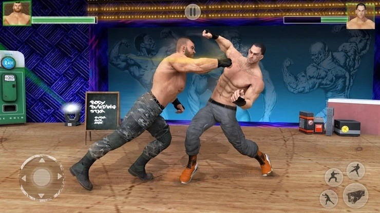 Bodybuilder Fighting Club 2019 Android game screenshot