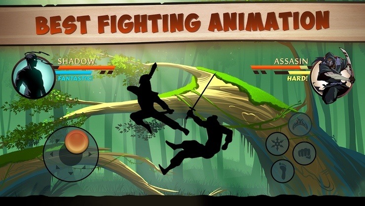 Shadow Fight 2 Android game screenshot