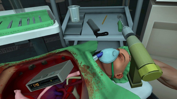 Surgeon Simulator PS4 game screenshot