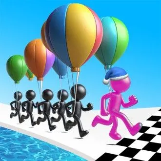 Ballon Race 3D - logo